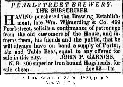 John P. Garniss Brewery